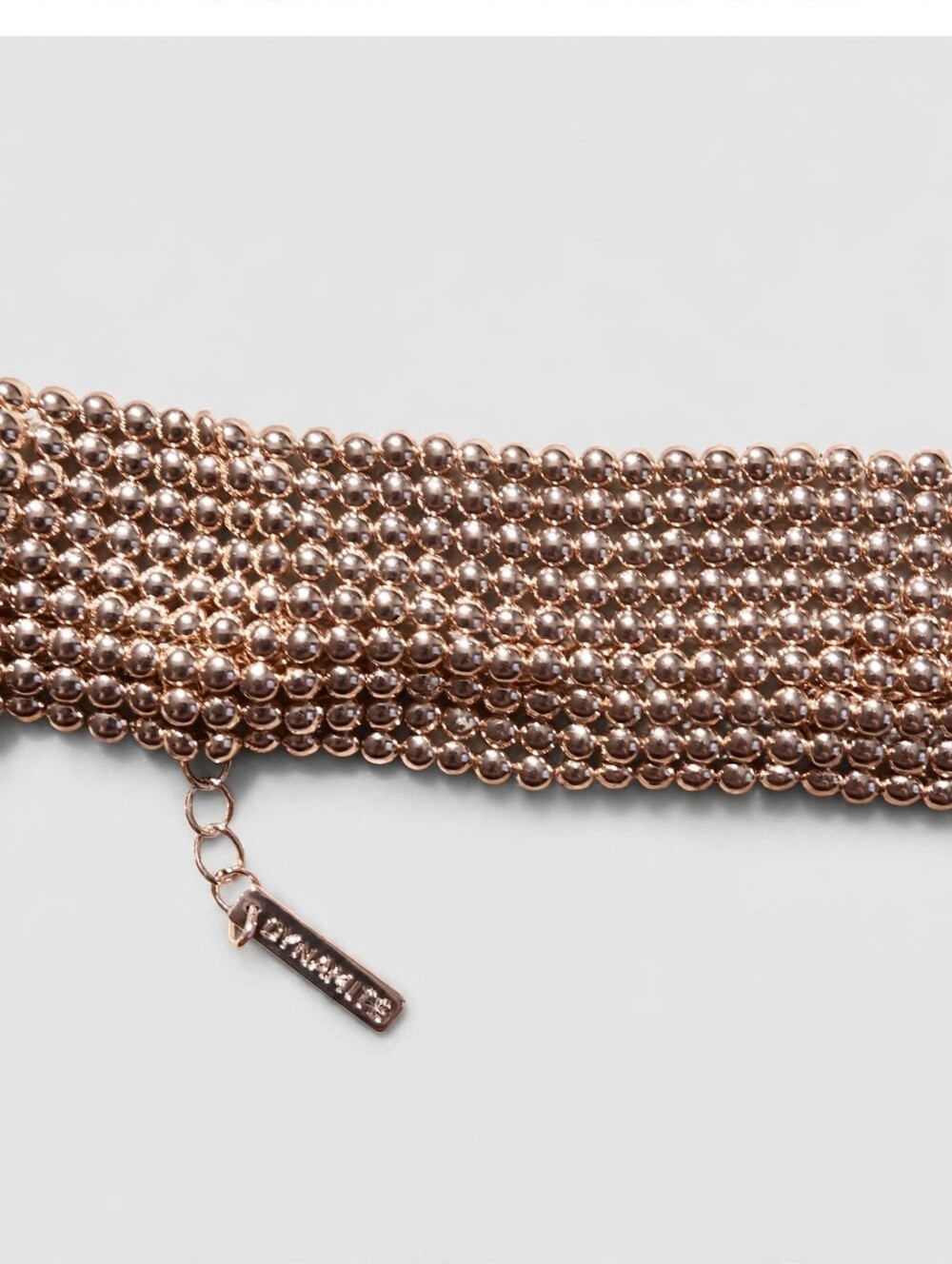 Rose Gold Beaded Bracelet
